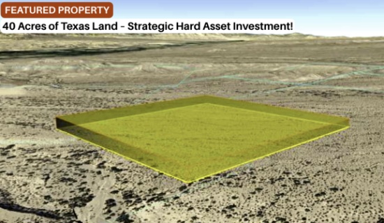 40 Acres of Texas Land - Strategic Hard Asset Investment!