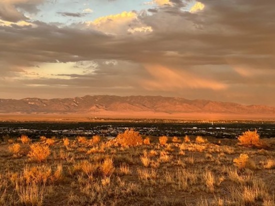 Just West of Three New Mexico Mountain Peaks!