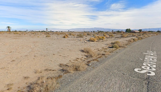 Build on Seaview Avenue, in Salton City, California!