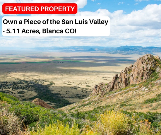 Own a Piece of the San Luis Valley - 5+ Acres in Blanca, CO!