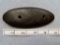 Oval Gorget - 4 1/2 in. - 3 miles S. of Gratis