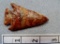 Pentagonal Point - 2 1/4 in. - Flint Ridge Flint