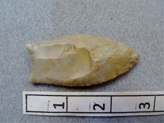 Paleo Fluted Point - 2 1/2 in. - Flint Ridge Flint