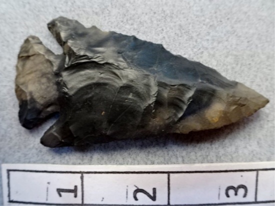 Archaic Diagonal Notch - 3 in - Coshocton Flint