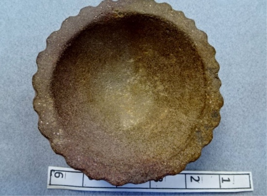 Stone Bowl  - 4 1/4 in. - Sandstone - Ross Co.
