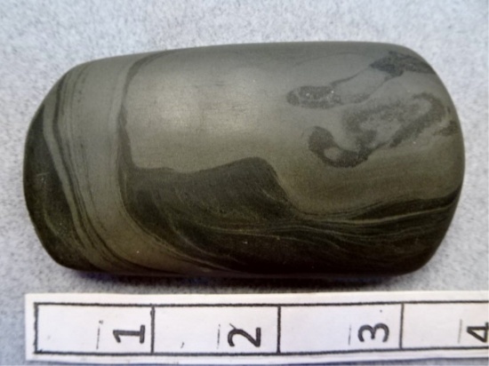 Celt - 3 1/ 2 in. - Banded Slate - Pickaway Co.