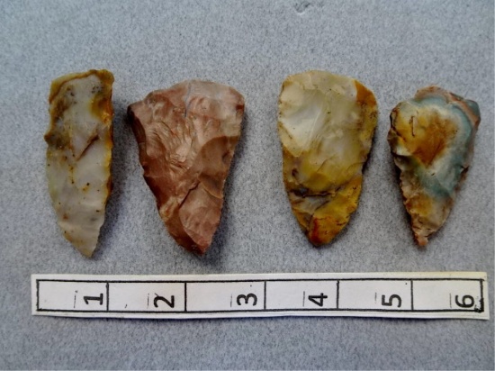 Four Blades - 2 - 2 1/2 in. - Flint Ridge Flint