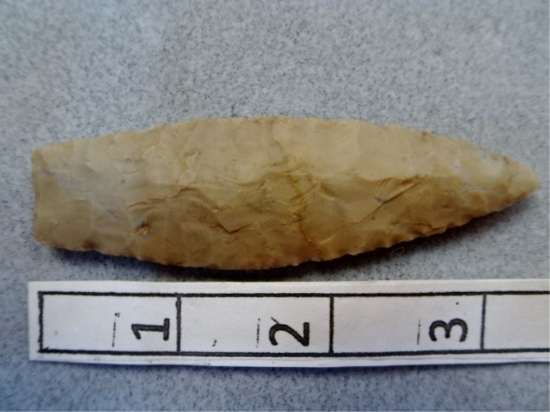 Paleo Lance - 3 1/2 in.- Flint Ridge Flint