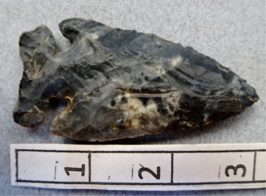 Archaic Bevel - 3 in. - Coshocton Flint