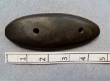 Oval Gorget - 4 1/2 in. - 3 miles S. of Gratis