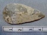 Adena Blade - 4 1/4 in. - Flint Ridge Flint