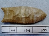Paleo Fluted Point - 3 in. - Ft. Payne Chert