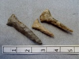 Three Drills 1 3/4  / 3 in. - Coshocton Flint