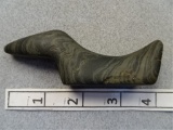 Glacial Kame Birdstone - 4 in. - Banded Slate