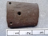 Salvaged Pendant - 2 1/2 in. - Slate - Cuyahoga