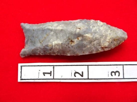 Fluted Point - 3 in. - Flint Ridge Flint