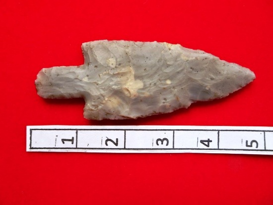 Adena Point - 4 3/4 in. -Flint Ridge Flint