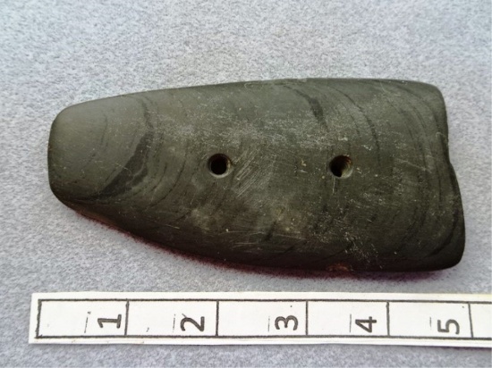 Gorget - 4 3/4 in. - Banded Slate - Defiance Co.