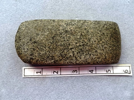 Hopewell Celt - 5 1/2 in. - Granite - X  Burdette