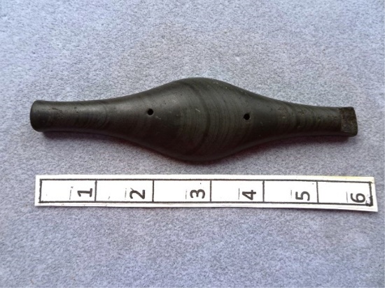 Expanded Center Gorget - 5 3/4 in. -Banded Slate