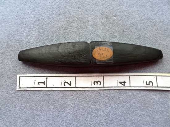 Bar Weight - 5 1/4 in. - Banded Slate - Grooved &
