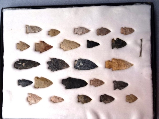 Frame - of 25 Ohio Flints - Ross Co. Ohio