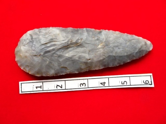 Adena Cache Blade - 6 1/4 in. - Flint Ridge Flint