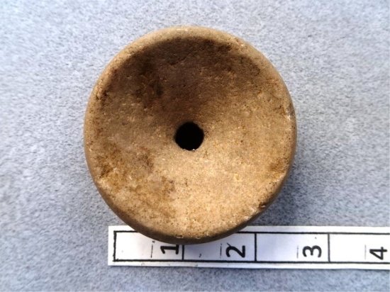 Discoidal - 2 1/4 in. - Quartz - Ross Co. Ohio