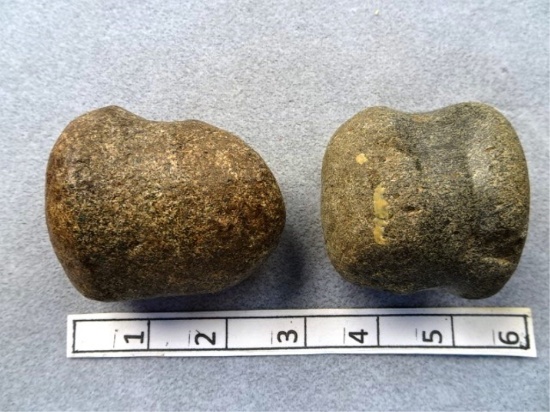 Two Hammerstones - 2 / 2 1/2 in. - Hardstone