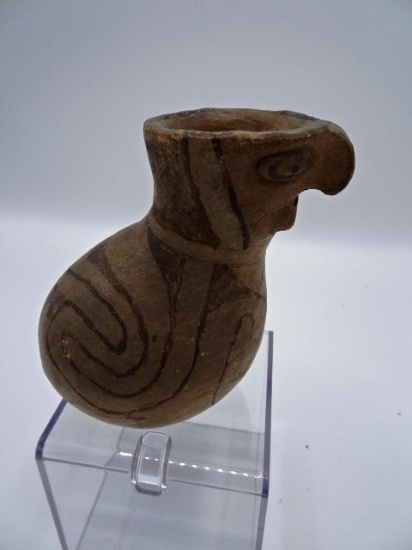 Human Effigy Bowl - 3 1/2 X 5 in. - Pottery
