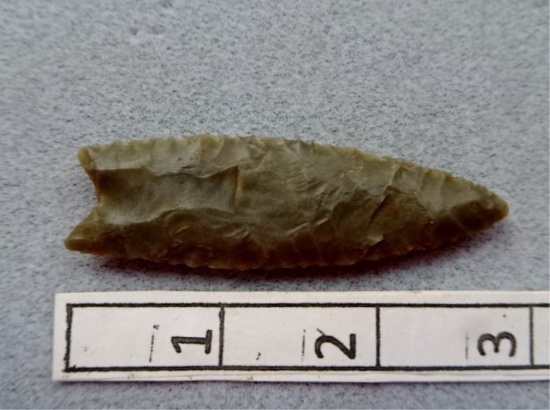 Fluted Point - 2 3/4 in. - Carter Cave Flint