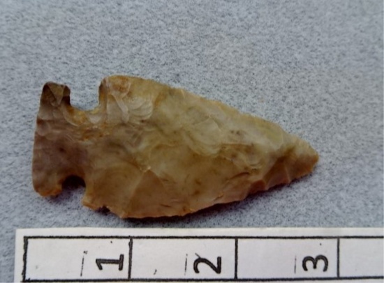 Side Notch Point - 2 3/4 in. - Flint Ridge Flint