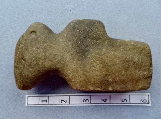 Bird Effigy Pipe - 5 1/2 in. - Sandstone