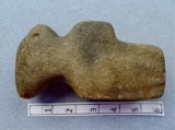 Bird Effigy Pipe - 5 1/2 in. - Sandstone
