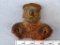 Human Face Effigy - 4 1/4 in. - Clay