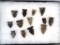 Frame of 13 Side Notch Points - various materials