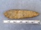 Archaic Knife - 6 in. - Gray Flint