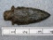 Notched Adena Point - 3 1/2 in. - Coshocton Flint
