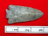 Fractured Base Point - 3 in. - Coshocton Flint