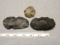 Two Flint Celts & Core - 1 1/2 to 3 1/2 in.