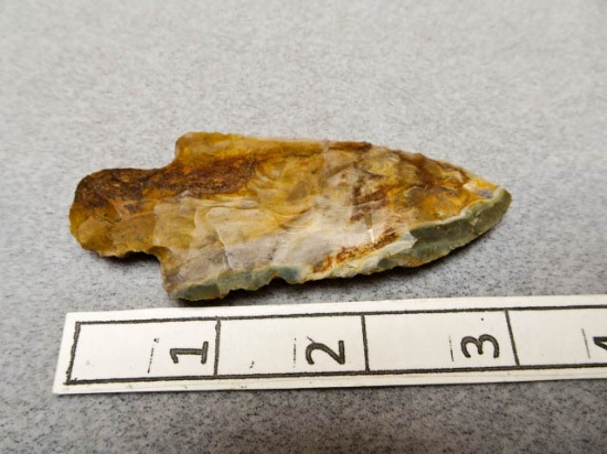 Adena Spear - 3 1/4 in. - Flint Ridge Flint