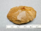 Achulean Hand Axe - Tan Flint - 5 in. - Palestine