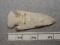 Archaic Bevel - 3 1/4 in.- White Chert - Bucyrus,