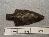 Stemmed Point - 3 in. - Coshocton Flint - Hardin