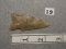 Archaic Point - 2 1/4 in.- Translucent Gray Flint