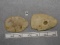 Two Leaf Blades - 2 3/4 & 3 in. - 4 Mile Chert