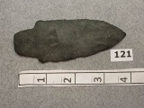 Adena Point - 4 in. - Black Flint - Marion Co.