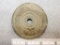 Discoidal - 2 1/4 in. - Gray Diorite  Engraved