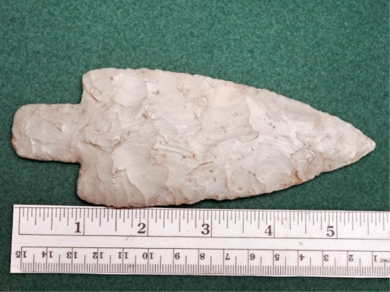 Adena Point - 5 3/4 in. - Flint Ridge Flint