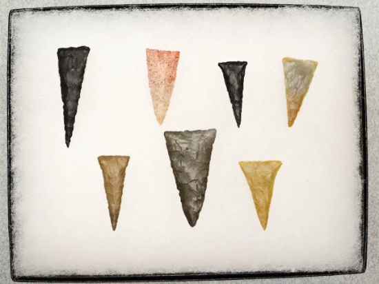 Frame - of 7 Ft. Ancient Points - Various